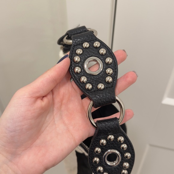 Silence + Noise Cow Print Shoulder Bag - Picture 2 of 3